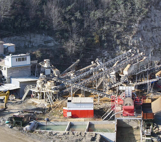 İnci Grup İnci Maden Karasu Maden Tesisi'nden Bir Görüntü